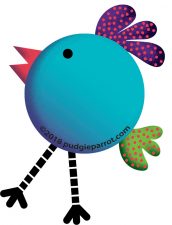 Opal the Your Nest Organizer bird mascot